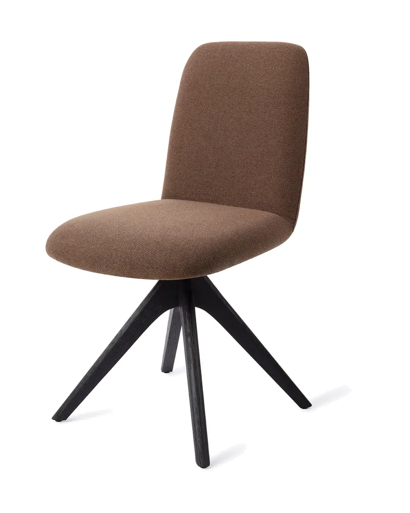 Taiwa Esszimmerstuhl von Jesper Home in Rustic Rye, Revolve Oak, Schwarz, Ansicht 3