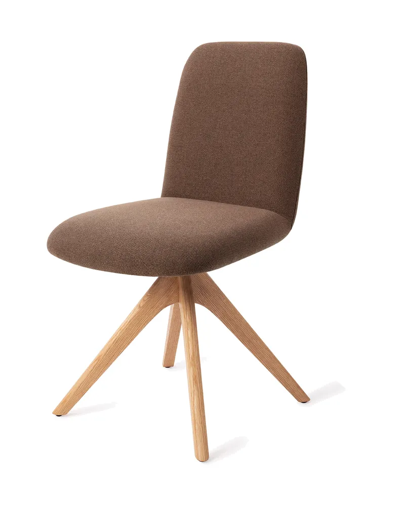 Taiwa Esszimmerstuhl von Jesper Home in Rustic Rye, Revolve Oak, Natur, Ansicht 3