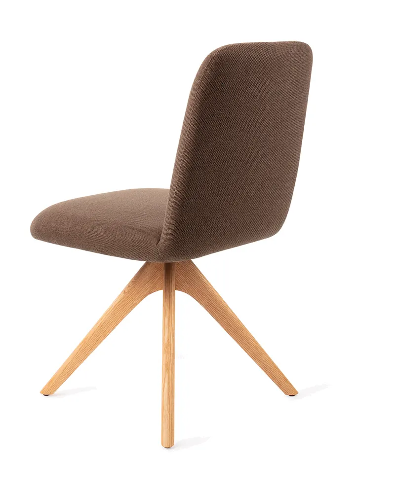 Taiwa Esszimmerstuhl von Jesper Home in Rustic Rye, Revolve Oak, Natur, Ansicht 4