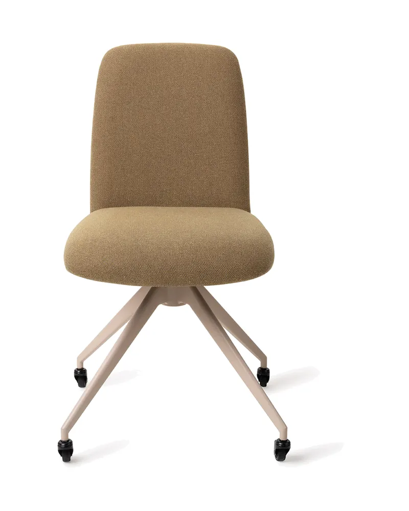 Taiwa Esszimmerstuhl von Jesper Home in Willow, Glide, Beige, Ansicht 1