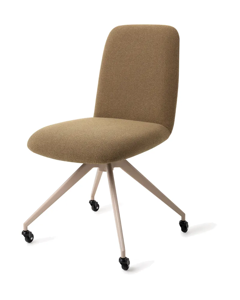 Taiwa Esszimmerstuhl von Jesper Home in Willow, Glide, Beige, Ansicht 3