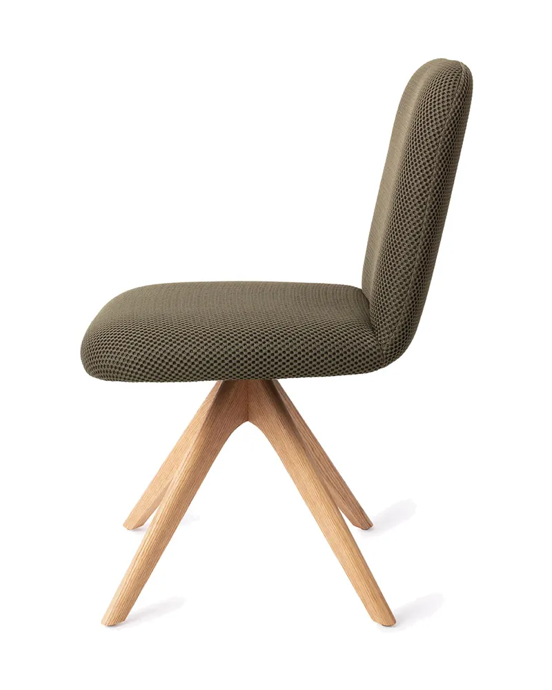 Taiwa Esszimmerstuhl von Jesper Home in Jungle Jewel, Revolve Oak, Natur, Ansicht 2