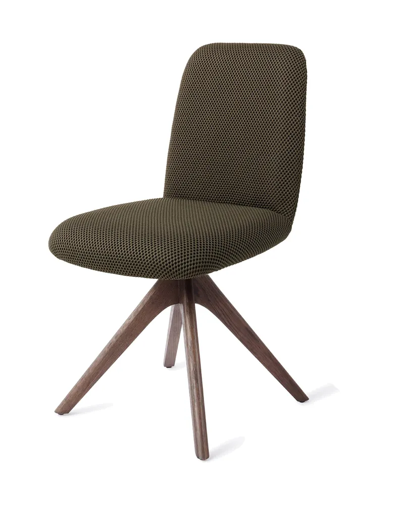 Taiwa Esszimmerstuhl von Jesper Home in Jungle Jewel, Revolve Oak, Walnuss, Ansicht 2