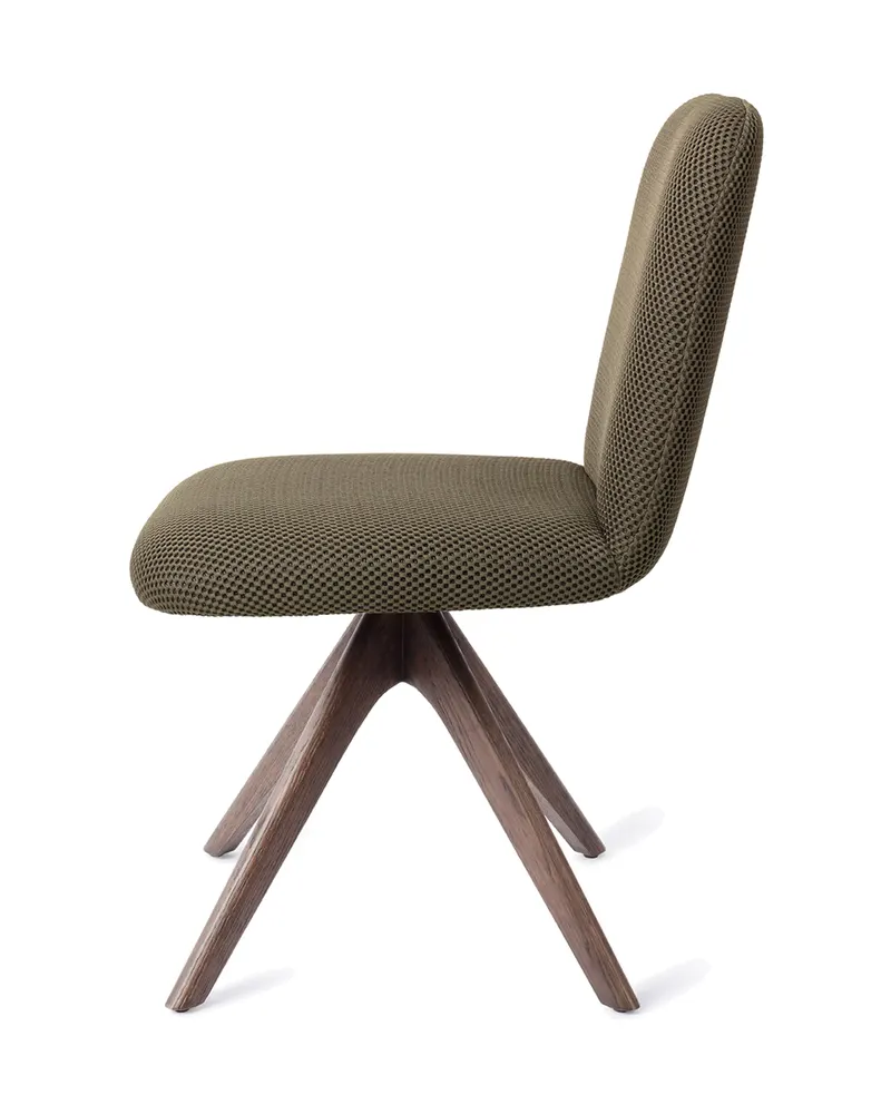 Taiwa Esszimmerstuhl von Jesper Home in Jungle Jewel, Revolve Oak, Walnuss, Ansicht 3