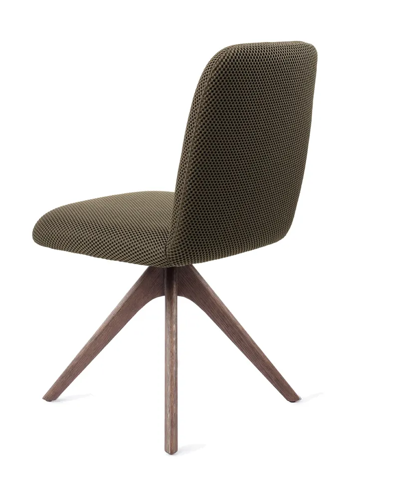 Taiwa Esszimmerstuhl von Jesper Home in Jungle Jewel, Revolve Oak, Walnuss, Ansicht 4