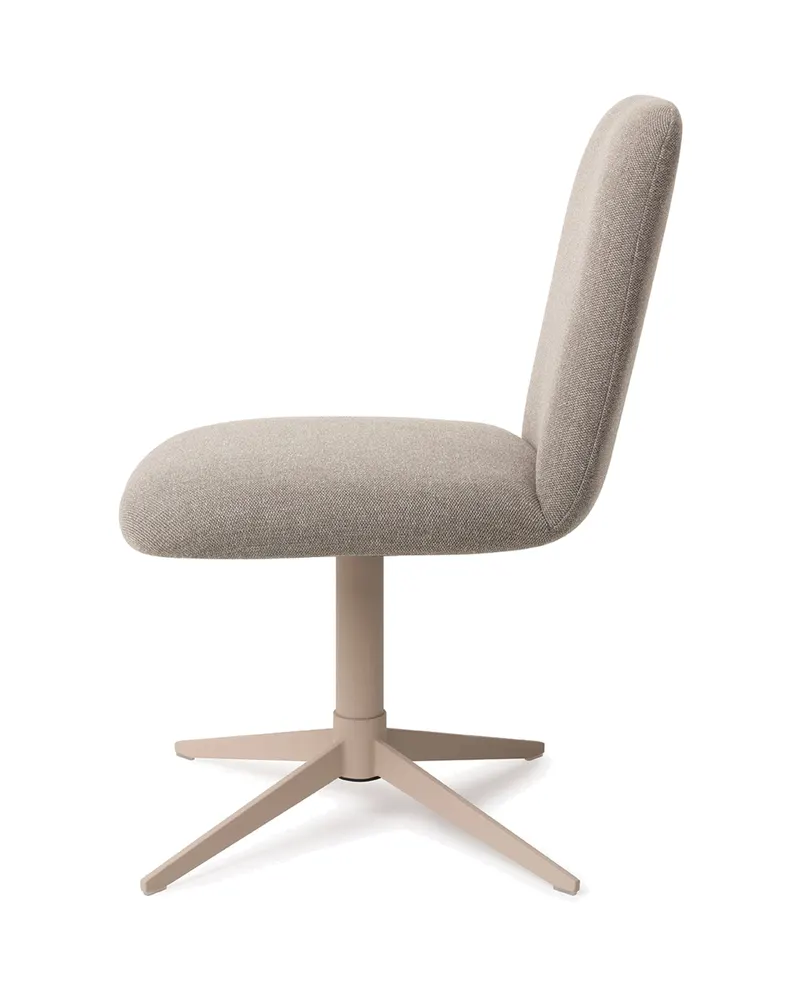 Taiwa Esszimmerstuhl von Jesper Home in Foggy Fusion, Quad, Beige, Ansicht 2
