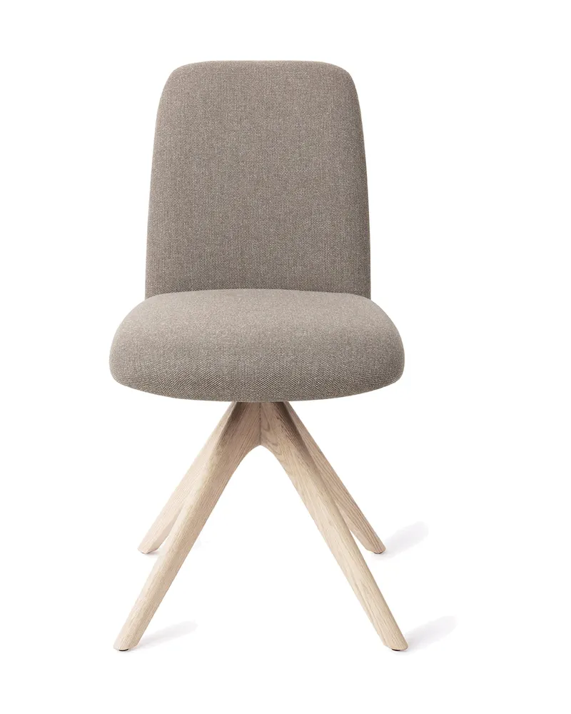 Taiwa Esszimmerstuhl von Jesper Home in Foggy Fusion, Revolve Oak, Gebleicht, Ansicht 1