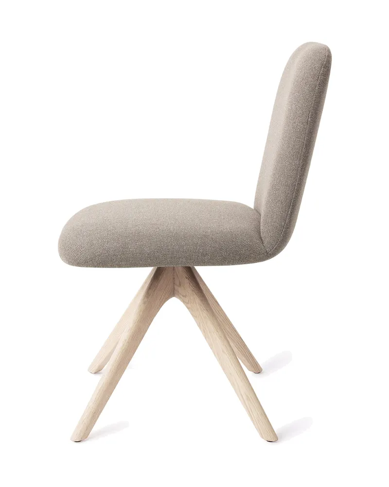 Taiwa Esszimmerstuhl von Jesper Home in Foggy Fusion, Revolve Oak, Gebleicht, Ansicht 2