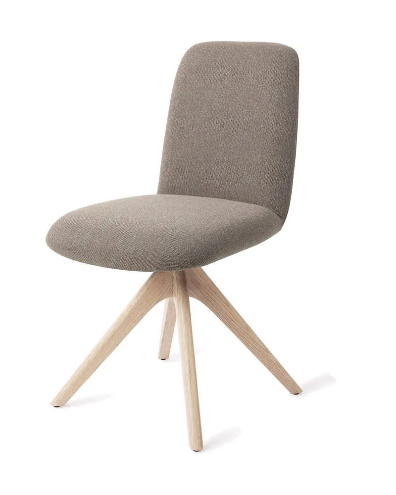 Taiwa Esszimmerstuhl von Jesper Home in Foggy Fusion, Revolve Oak, Gebleicht, Ansicht 3