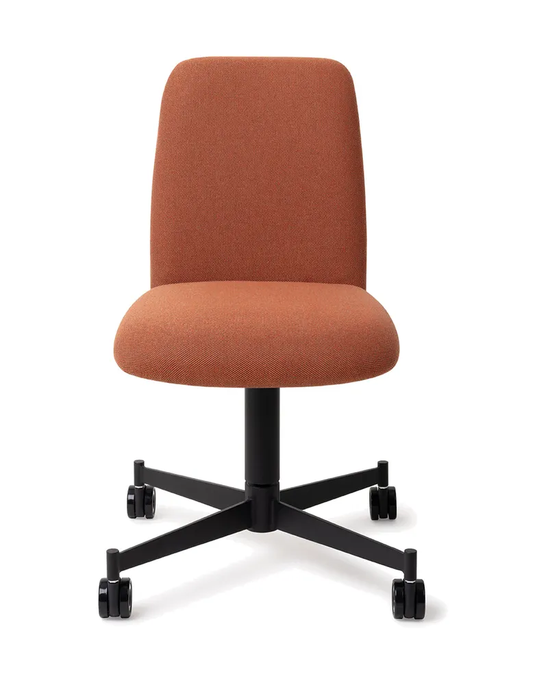 Taiwa Esszimmerstuhl von Jesper Home in Hearth Harmony, Caster, Schwarz, Ansicht 1