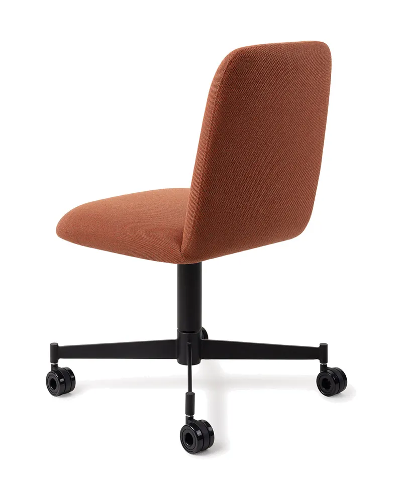Taiwa Esszimmerstuhl von Jesper Home in Hearth Harmony, Caster, Schwarz, Ansicht 4