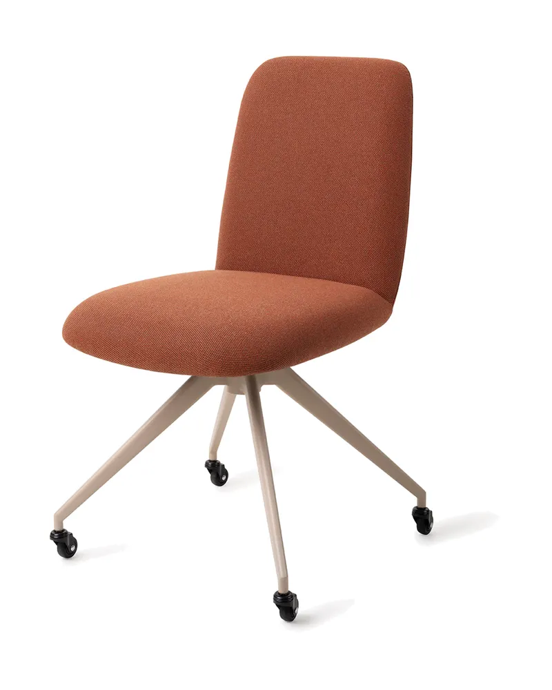 Taiwa Esszimmerstuhl von Jesper Home in Hearth Harmony, Glide, Beige, Ansicht 3