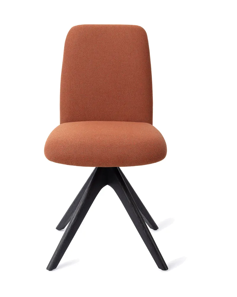 Taiwa Esszimmerstuhl von Jesper Home in Hearth Harmony, Revolve Oak, Schwarz, Ansicht 1