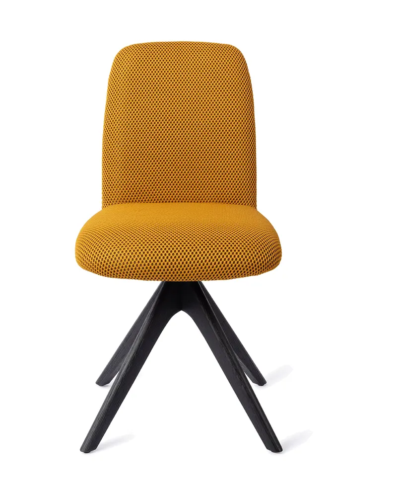 Taiwa Esszimmerstuhl von Jesper Home in Groovy Garam, Revolve Oak, Schwarz, Ansicht 1