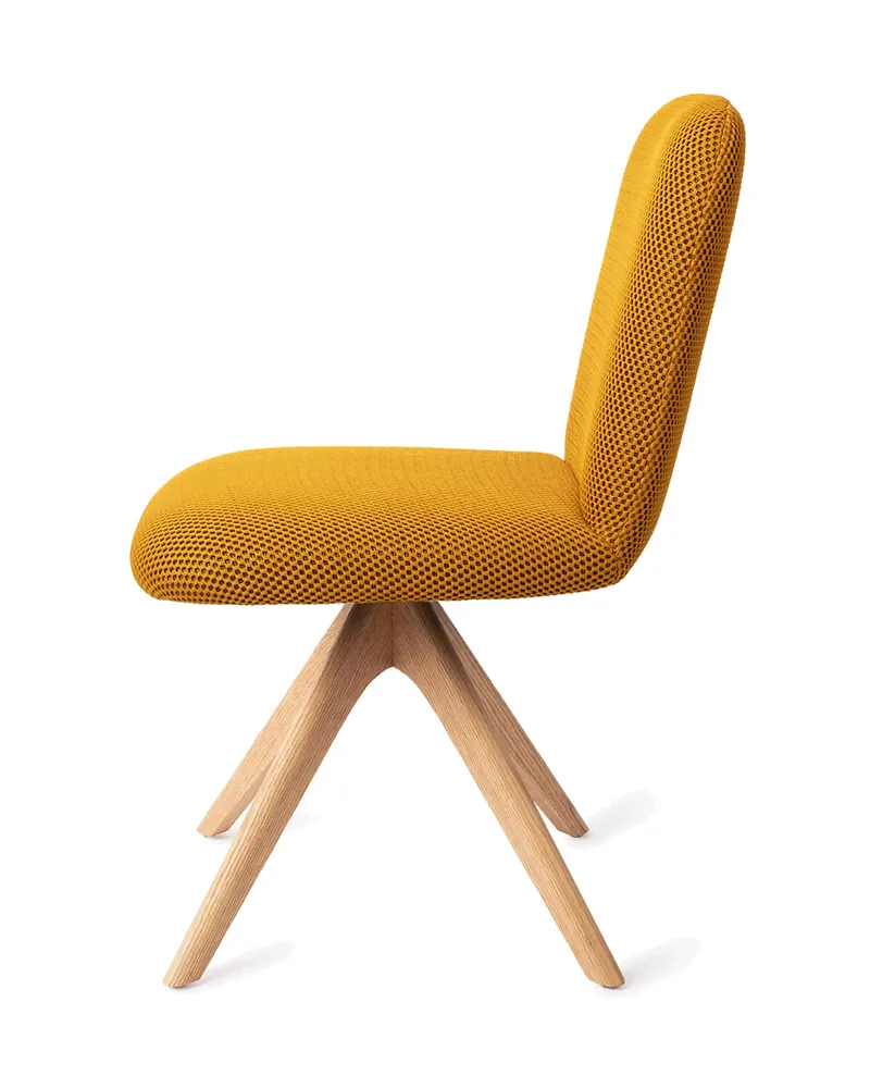 Taiwa Esszimmerstuhl von Jesper Home in Groovy Garam, Revolve Oak, Natur, Ansicht 2