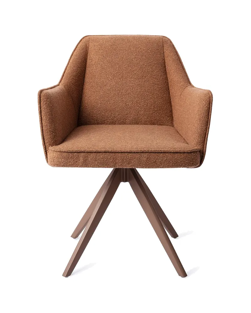 Tome Esszimmerstuhl von Jesper Home in Cinnamon Bun, Turn, Braun, Ansicht 1