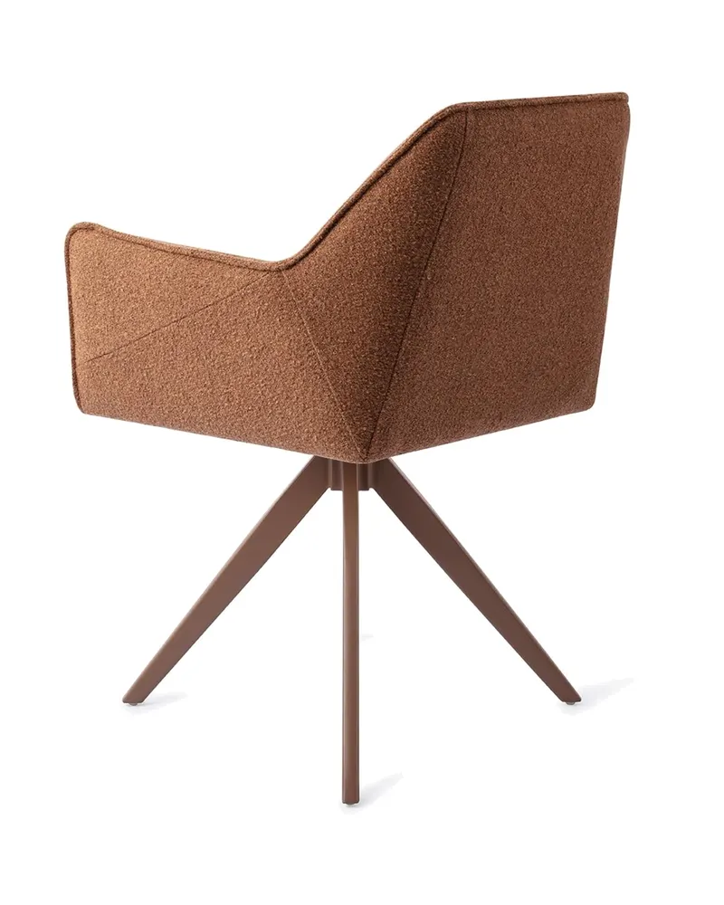 Tome Esszimmerstuhl von Jesper Home in Cinnamon Bun, Turn, Braun, Ansicht 4