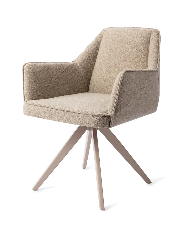 Tome Esszimmerstuhl von Jesper Home in Great Greige, Turn, Beige, Ansicht 3