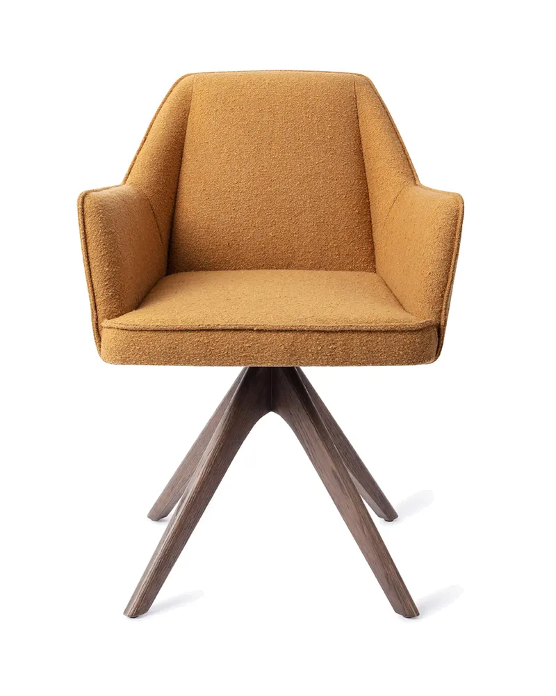 Tome Esszimmerstuhl von Jesper Home in Masai Giraffe, Revolve Oak, Walnuss, Ansicht 2