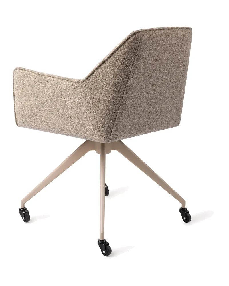 Tome Esszimmerstuhl von Jesper Home in Great Greige, Glide, Beige, Ansicht 4