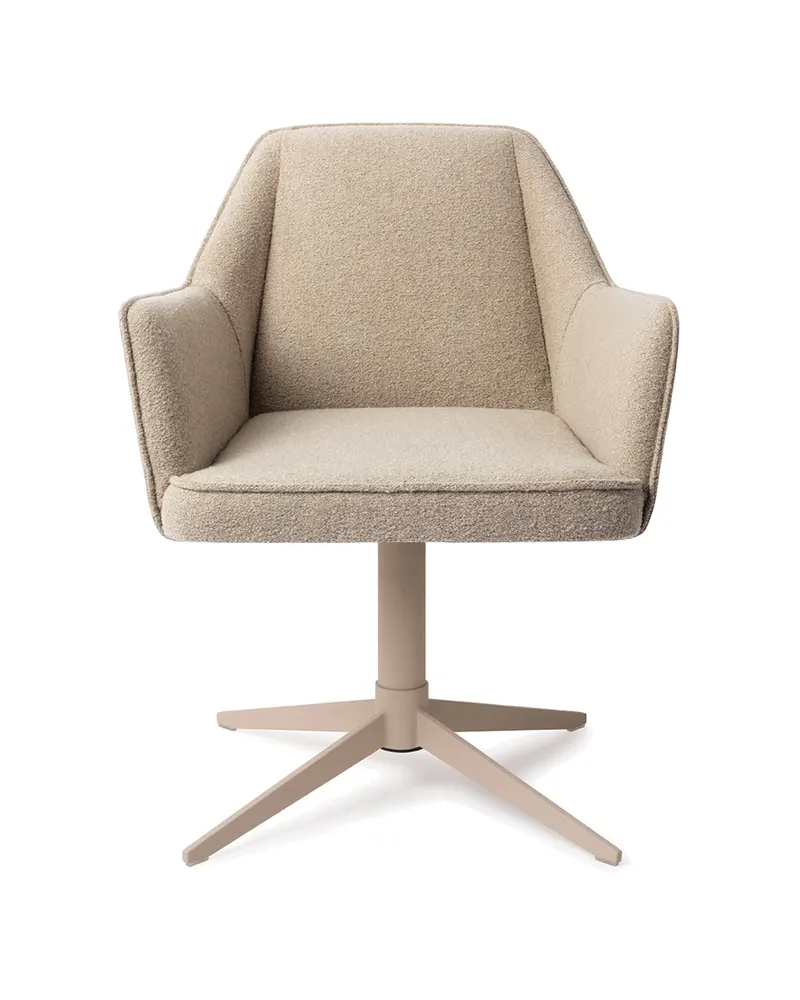 Tome Esszimmerstuhl von Jesper Home in Great Greige, Quad, Beige, Ansicht 1