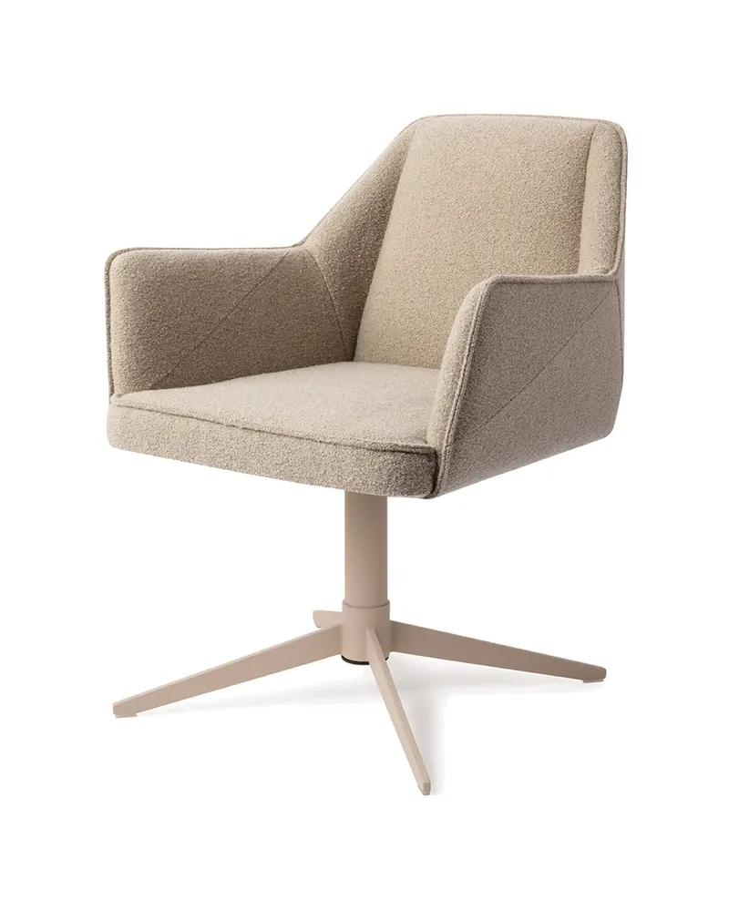 Tome Esszimmerstuhl von Jesper Home in Great Greige, Quad, Beige, Ansicht 3