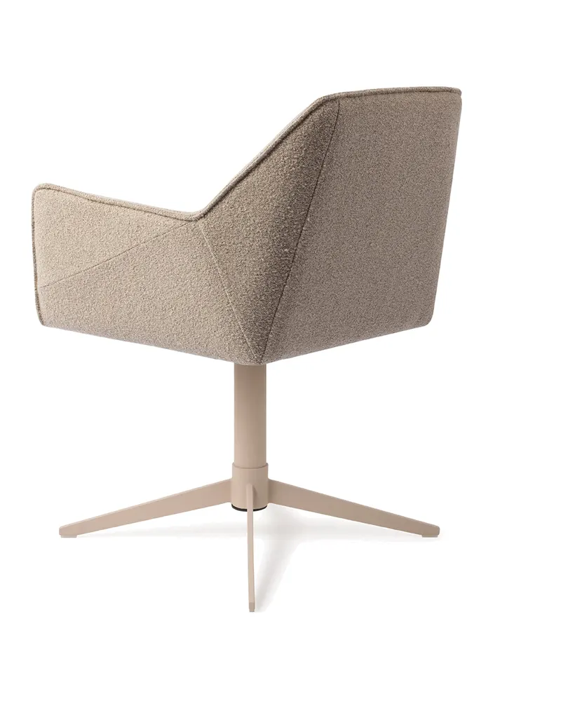 Tome Esszimmerstuhl von Jesper Home in Great Greige, Quad, Beige, Ansicht 4
