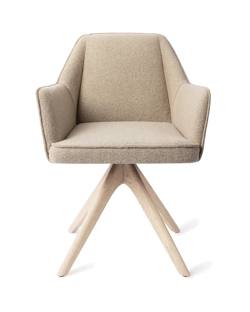 Tome Esszimmerstuhl von Jesper Home in Great Greige, Revolve Oak, Gebleicht, Ansicht 1