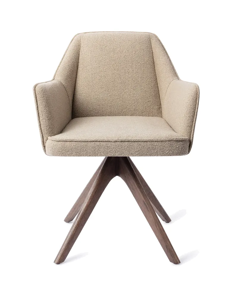 Tome Esszimmerstuhl von Jesper Home in Great Greige, Revolve Oak, Walnuss, Ansicht 1