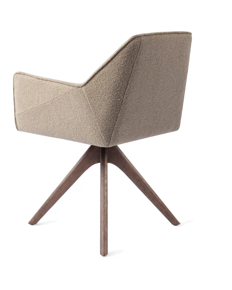 Tome Esszimmerstuhl von Jesper Home in Great Greige, Revolve Oak, Walnuss, Ansicht 4