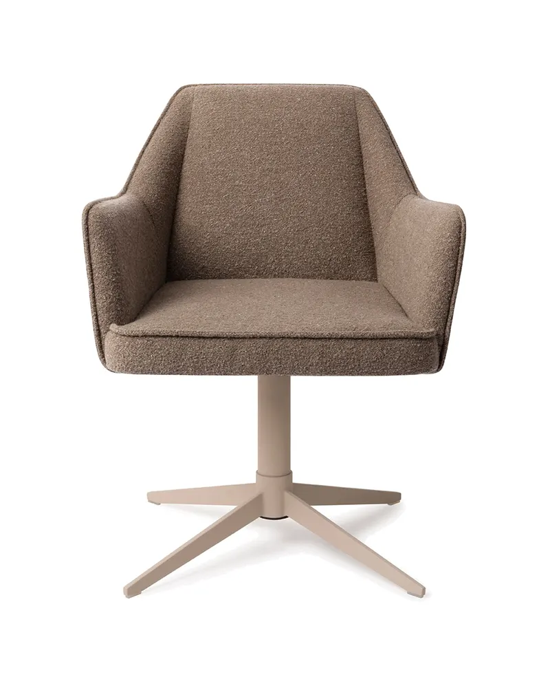 Tome Esszimmerstuhl von Jesper Home in Idaho Potato, Quad, Beige, Ansicht 1