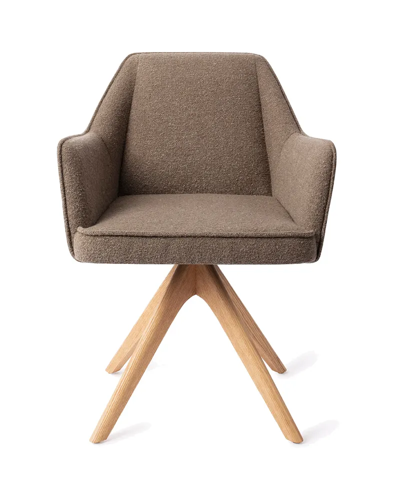 Tome Esszimmerstuhl von Jesper Home in Idaho Potato, Revolve Oak, Natur, Ansicht 1