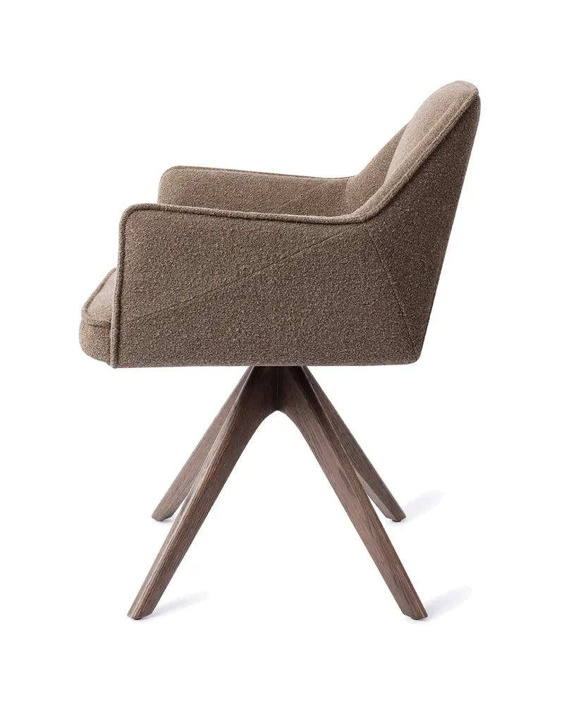 Tome Esszimmerstuhl von Jesper Home in Idaho Potato, Revolve Oak, Walnuss, Ansicht 2