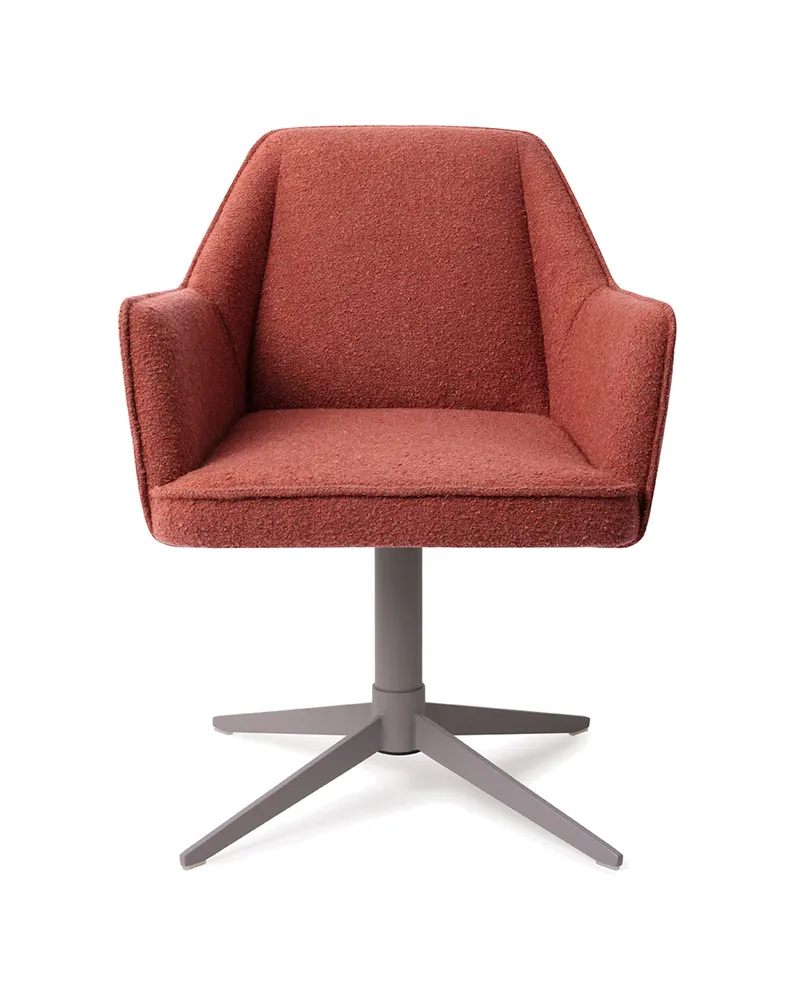 Tome Esszimmerstuhl von Jesper Home in Shabby Saffron, Quad, Grau, Ansicht 1