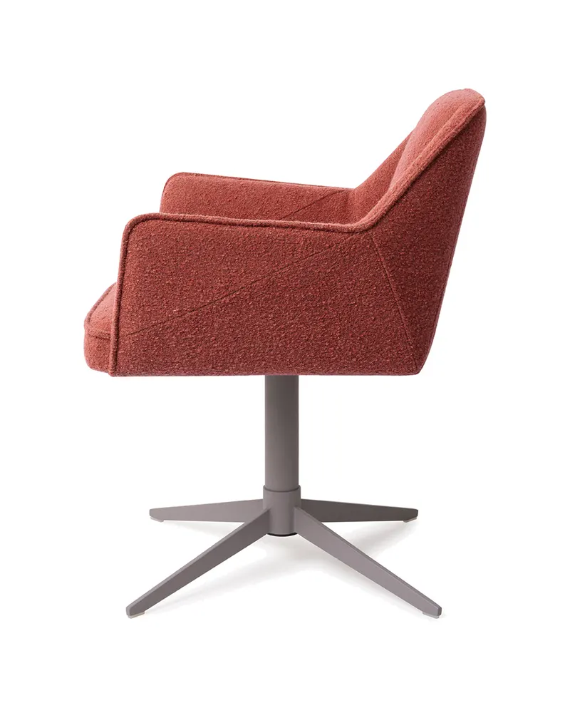 Tome Esszimmerstuhl von Jesper Home in Shabby Saffron, Quad, Grau, Ansicht 2