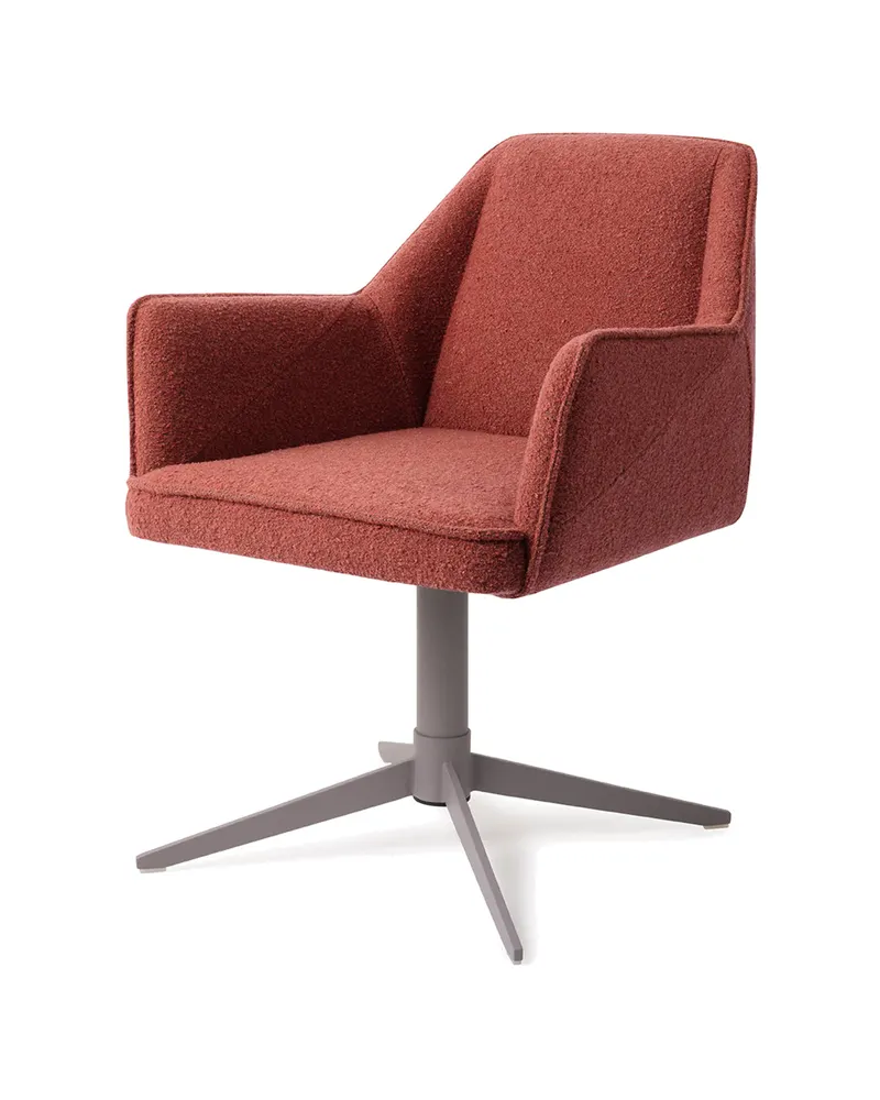 Tome Esszimmerstuhl von Jesper Home in Shabby Saffron, Quad, Grau, Ansicht 3