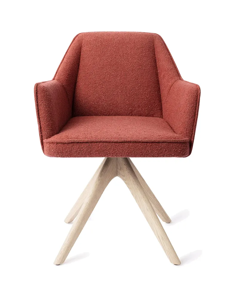 Tome Esszimmerstuhl von Jesper Home in Shabby Saffron, Revolve Oak, Gebleicht, Ansicht 1