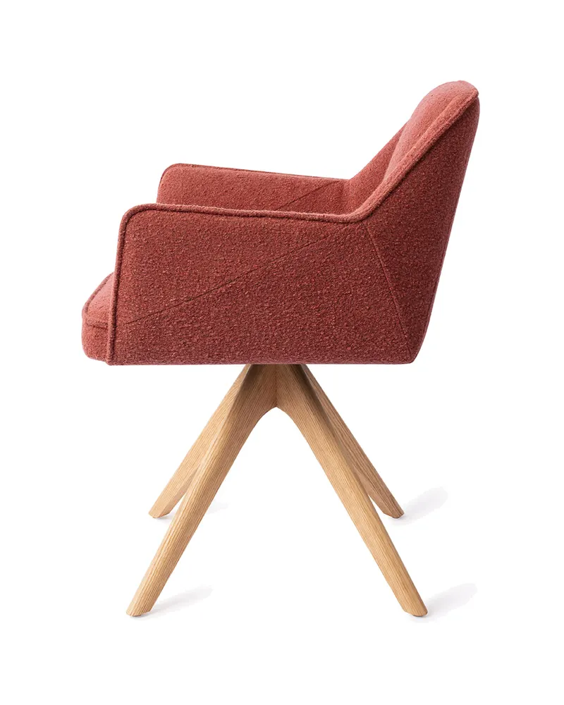 Tome Esszimmerstuhl von Jesper Home in Shabby Saffron, Revolve Oak, Natur, Ansicht 2