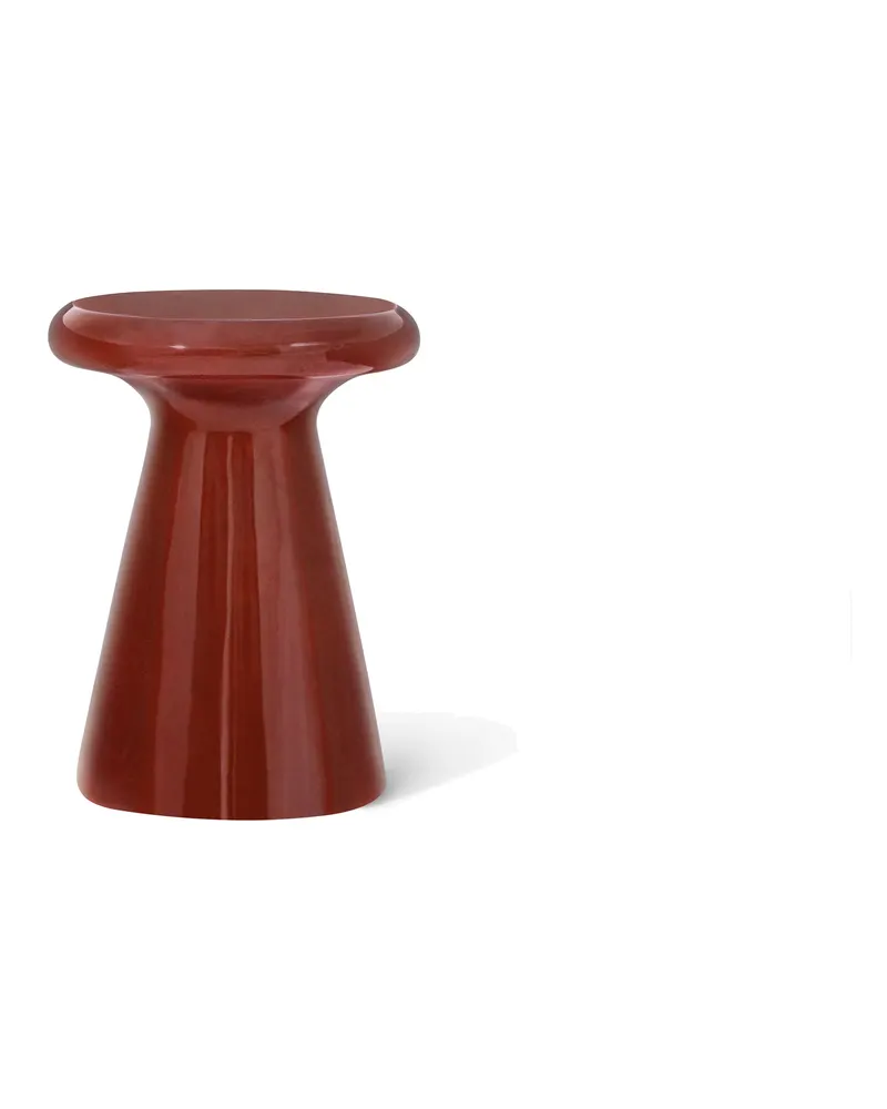 Yahiko Beistelltisch aus GRC, Burgundy Gloss