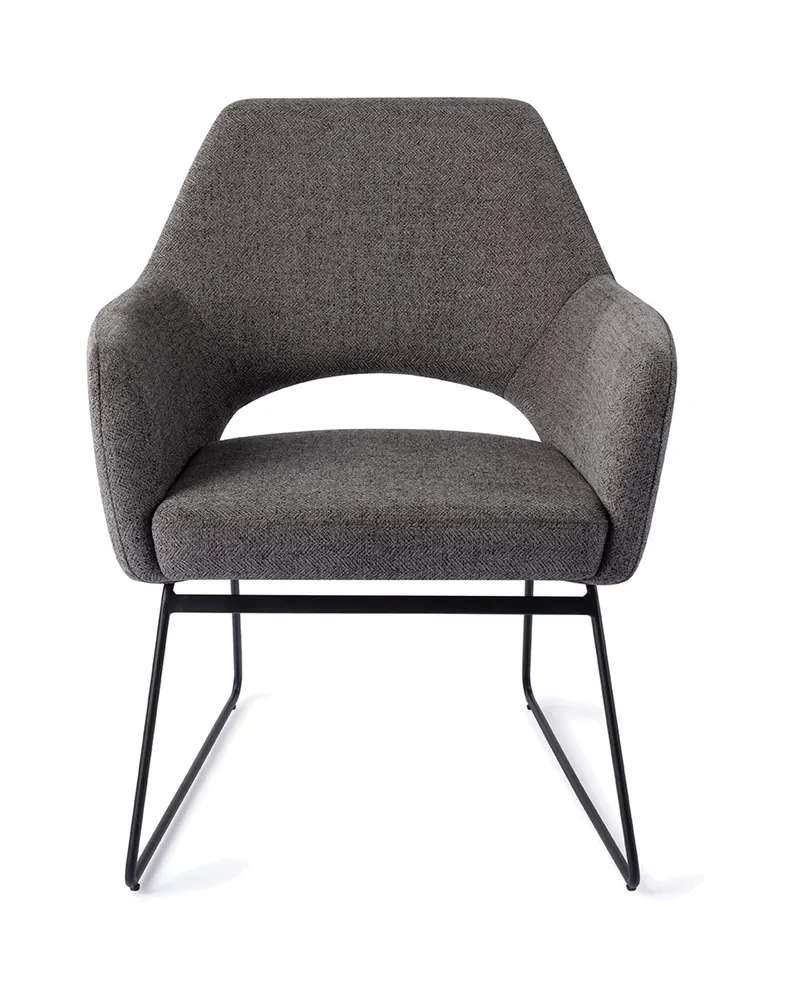 Yanai Sessel von Jesper Home in Amazing Grey, Ansicht 1