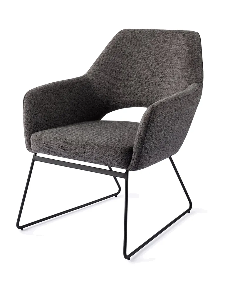 Yanai Sessel von Jesper Home in Amazing Grey, Ansicht 3
