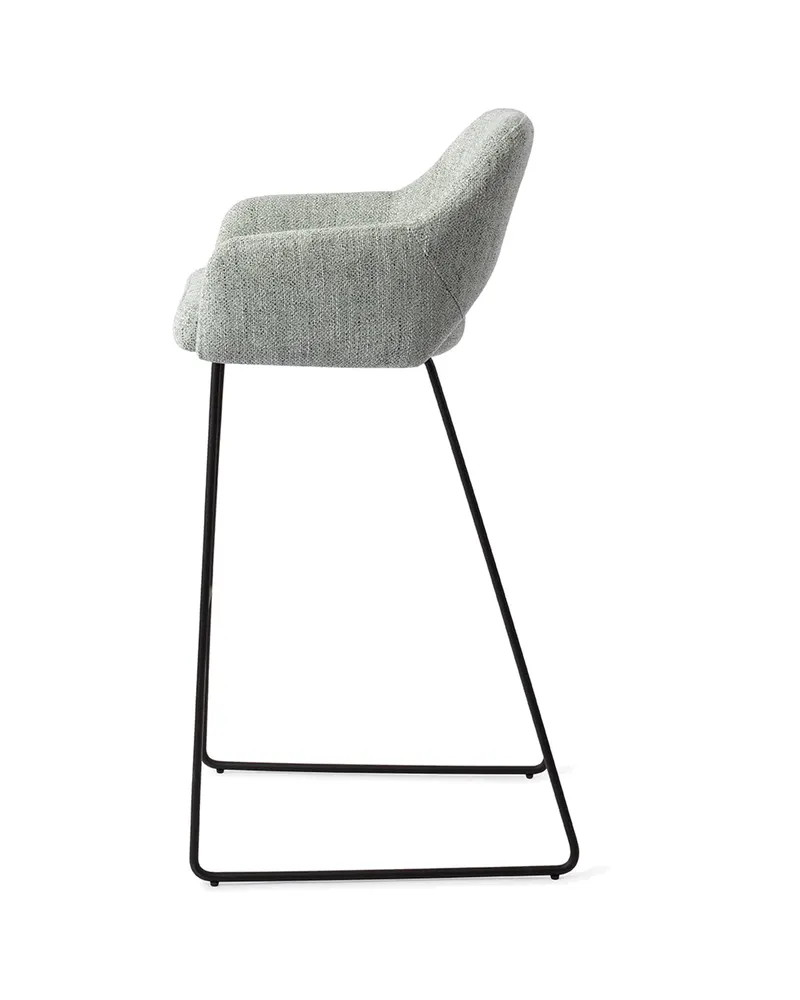 Yanai Barhocker von Jesper Home in Barhöhe, Soft Sage, Slide, Ansicht 2
