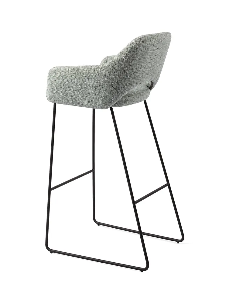 Yanai Barhocker von Jesper Home in Barhöhe, Soft Sage, Slide, Ansicht 4