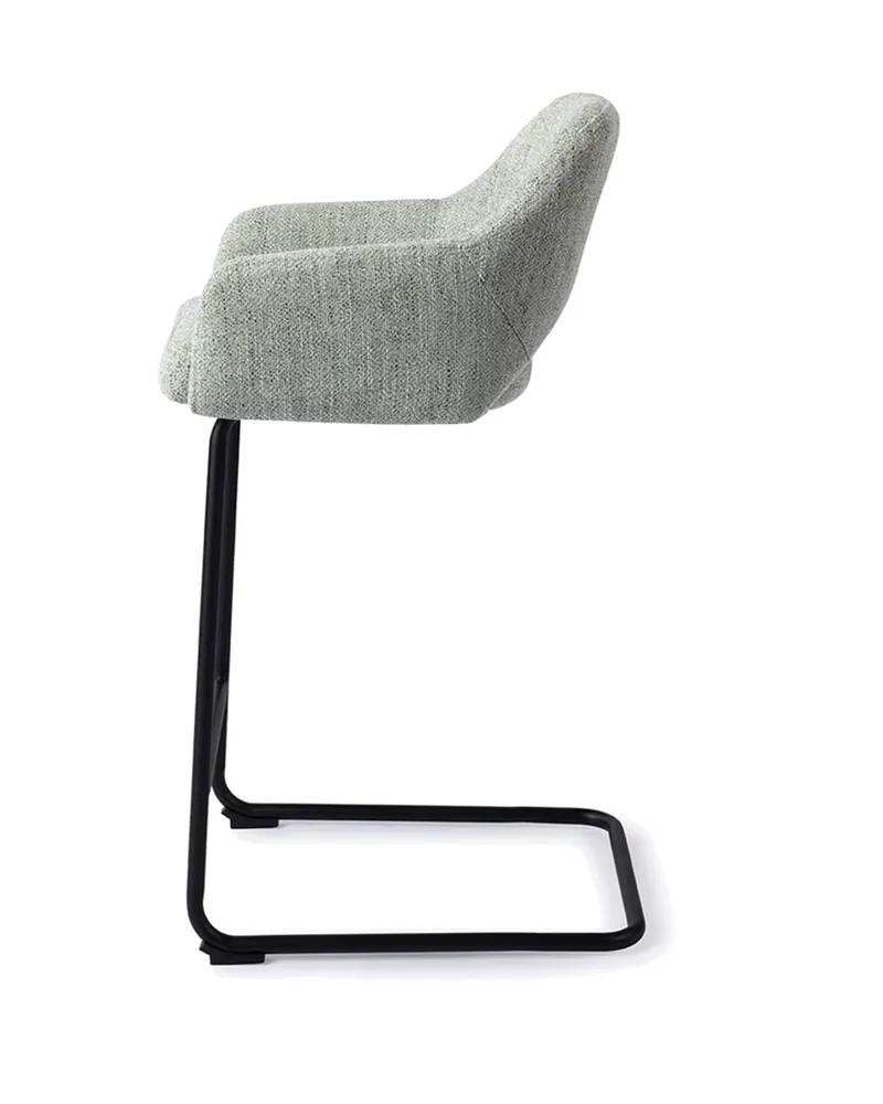 Yanai Barhocker von Jesper Home in Tresenhöhe, Soft Sage, Arch, Ansicht 2