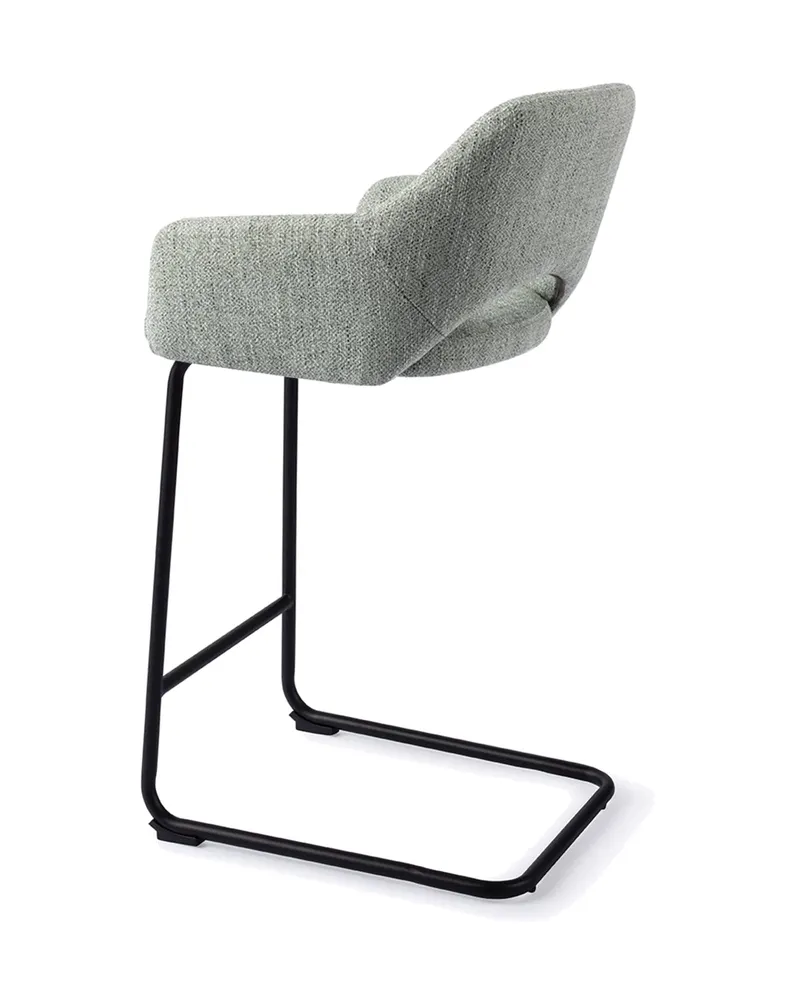 Yanai Barhocker von Jesper Home in Tresenhöhe, Soft Sage, Arch, Ansicht 4