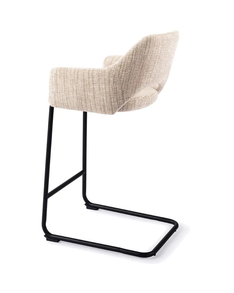Yanai Barhocker von Jesper Home in Tresenhöhe, Caramel Grid, Arch, Ansicht 4