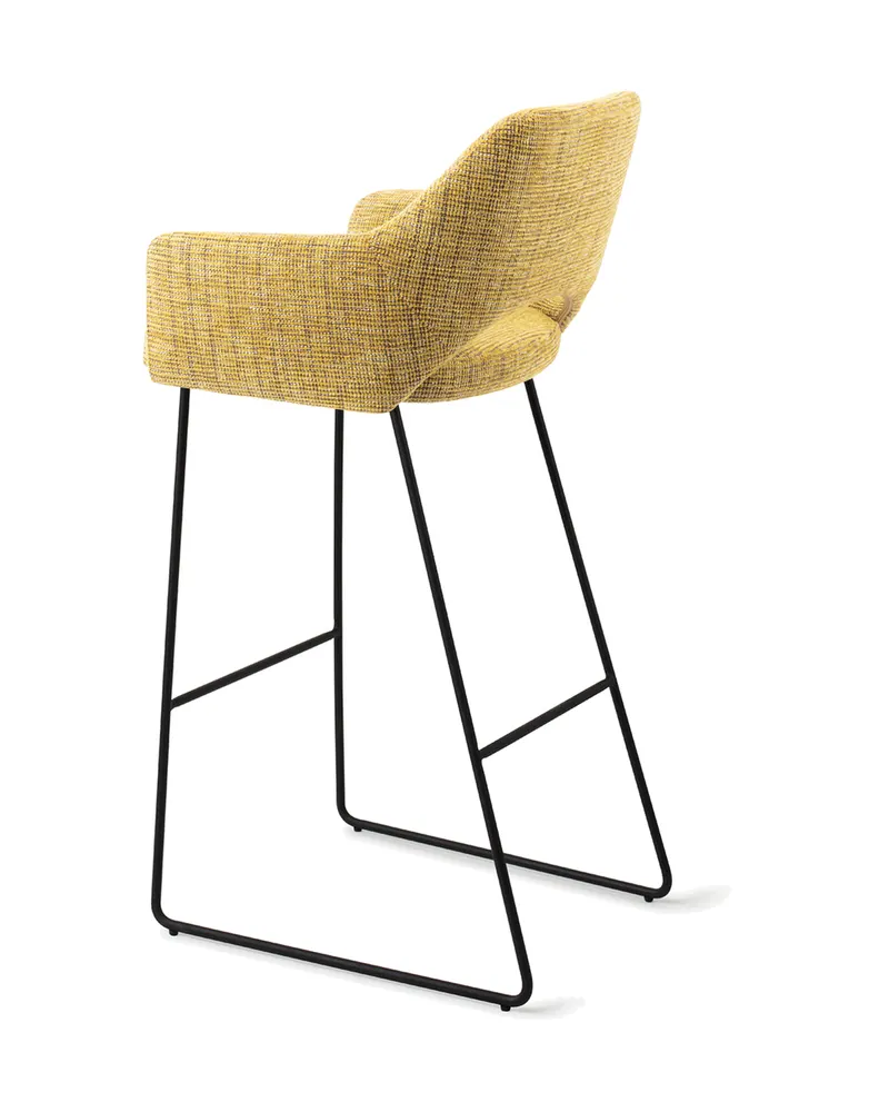 Yanai Barhocker von Jesper Home in Barhöhe, Lemon Lines, Slide, Ansicht 4