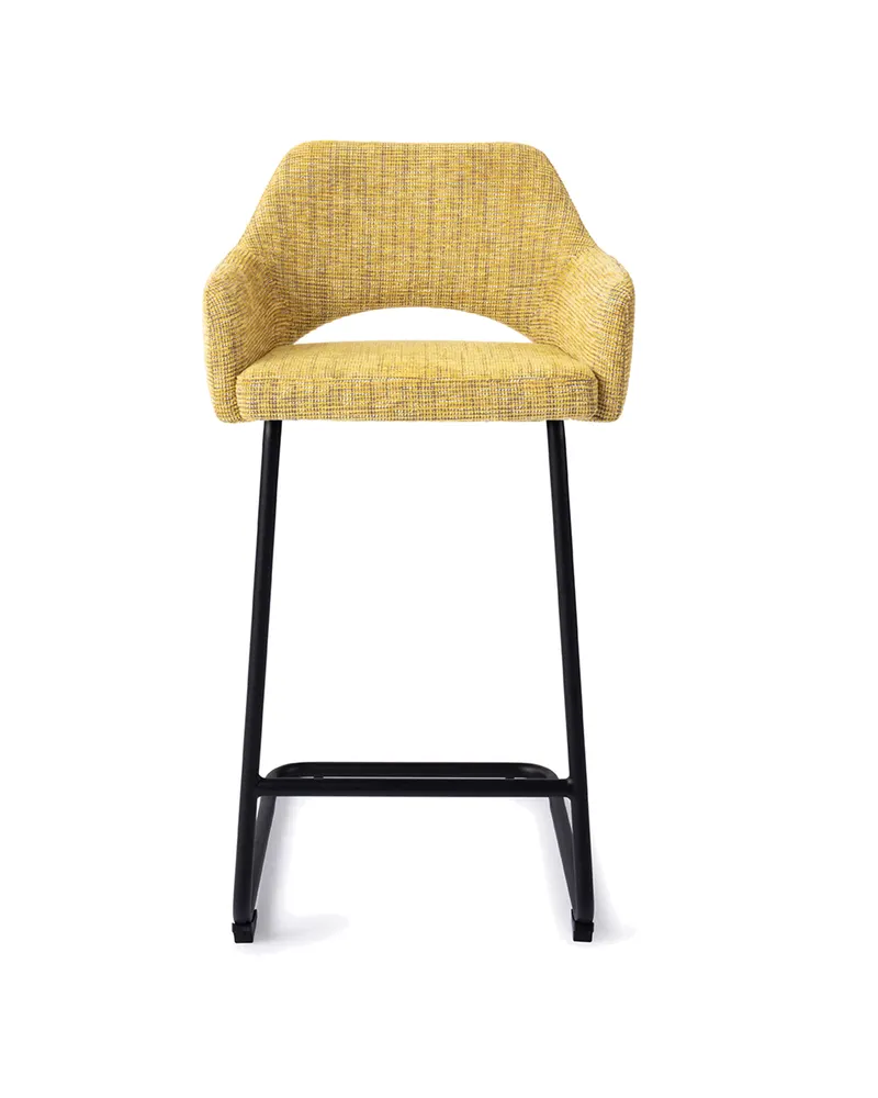 Yanai Barhocker von Jesper Home in Tresenhöhe, Lemon Lines, Arch, Ansicht 1