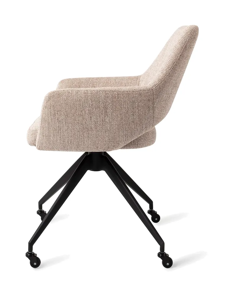 Yanai Esszimmerstuhl von Jesper Home in Biscuit Beach, Glide, Schwarz, Ansicht 2