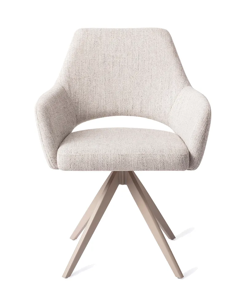 Yanai Esszimmerstuhl von Jesper Home in Pigeon, Turn, Beige, Ansicht 1